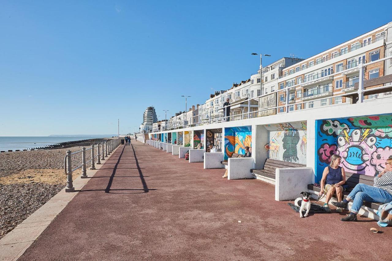 Gorgeous Sea View Apartment 5 Mins To The Beach St Leonards-on-Sea Dış mekan fotoğraf